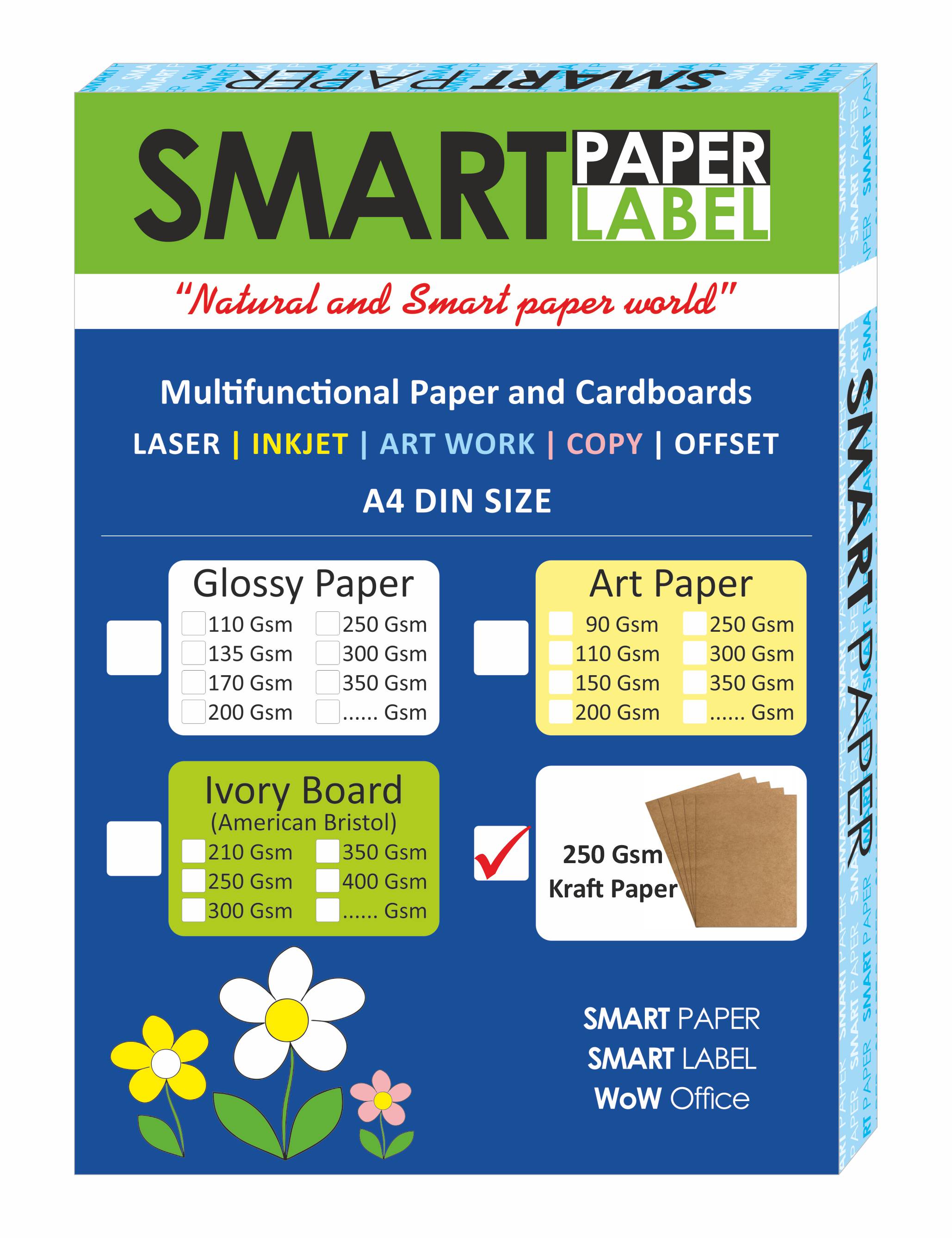 Papier Kraft Imperméable Pour Imprimante Laser À Jet D'encre A4