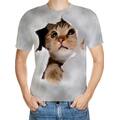 Kitty Designed 3D T-Shirt