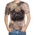 Pug Designed 3D T-Shirt