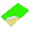 Fluorescent Green Sticker A4