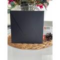 16x16 Cm - Envelope with Triangle Flap - Luxury Black Cardboard