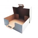 Taschentyp, Internet-Verkaufs- und Versandbox 24,5x24,5x11 cm