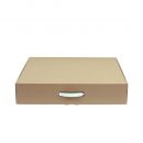 Cardboard Bag Box With Plastic Handle 50x40x10 cm