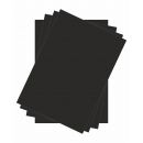 Zwarte kleur luxe karton - A4-formaat