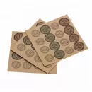 Self Adhesive Kraft Label