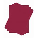 Carton Luxe Couleur Bordeaux - Format A4 et format 35x50 cm