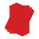 Rood Luxe Karton - A4 Formaat en 35x50 cm formaat