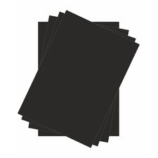Cartone di lusso di colore nero - formato A4