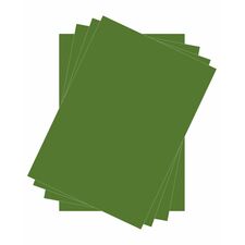 Green Colour Luxury Cardboard - A4 Size and 35x50 cm size