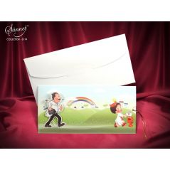 Funny and moving sunnet wedding card