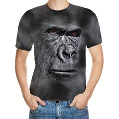 Gorille a Conçu 3D T-Shirt Imprimé