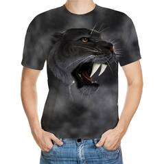 Long Teeth Designed 3D T-Shirt