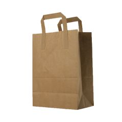 Kraft Bag with Handle 18x24x10 cm