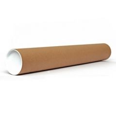 Tube cylindrique en carton 75x5 cm