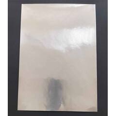 Metallic Silver Label Paper