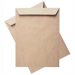 33x45 Cm, Kraft Brown Paper, 90 Gr Envelope, Self Seal