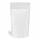 Busta Stand Up in Alluminio Bianco Opaco con Chiusura Zip – 13x22,5x3,5 cm