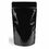 Glossy Black Aluminum Foil Zip Lock Pouches