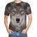 Wolf Designed 3D T-Shirt