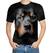 Rottweiler Designed 3D T-Shirt