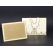 Laserbedruckte Plexiglas-Hochzeitskarte mit luxuriöser Kartontasche - Alyans 2006