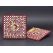 Luxe trouwkaart met lasergesneden paarse fluwelen envelop - Alyans 2018
