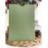 14x20 Cm, Luxury Cardboard, Open Mouth Model, Vertical Format - Green Colour Evnelope