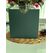 16x16 Cm - Square Format - Open Mouth - Dark Green Envelope