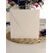16x16 Cm - Envelope with Triangle Flap - Luxury Ivory Cream Color Cardboard