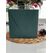 16x16 Cm - Envelope with Triangle Flap - Luxury Dark Green Cardboard