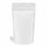 Busta Stand Up in Alluminio Bianco Opaco con Chiusura Zip – 16x27x4 cm