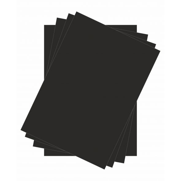 Black Color Luxury Cardboard - A4 Size