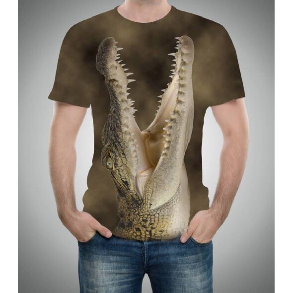Krokodil 3D T-Shirt