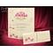 Flower design wedding card