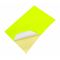 Autocollant jaune fluo format A4 - 100 feuilles