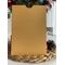 14x20 Cm, Luxury Cardboard, Open Mouth Model, Vertical Format - Gold Color Envelope