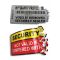 Warranty and Security Label - A3 Size - 10 Pages