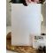 14 x 20 cm, luxuriöser Karton, Modellumschlag mit offenem Mund - Leuchtendes Weiß