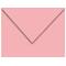 7x9 cm, kleiner rosafarbener Umschlag, 80 g