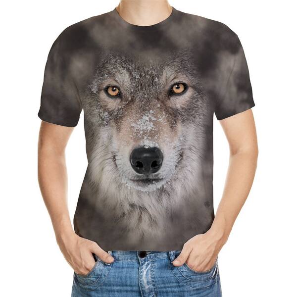 Loup a Conçu 3D T-Shirt Imprimé