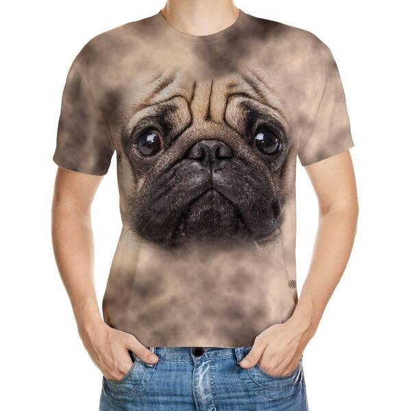 Pug Designed 3D T-Shirt