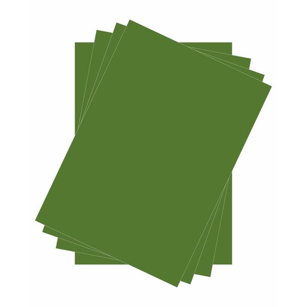 Green Colour Luxury Cardboard - A4 Size and 35x50 cm size