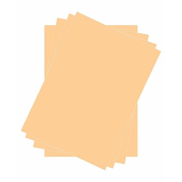 Salmon Color Luxury Cardboard - A4 Size and 35x50 cm size