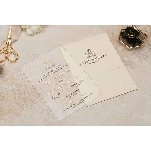 Erdem 5135 Wedding Cards