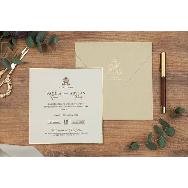 Erdem 5149 Wedding card