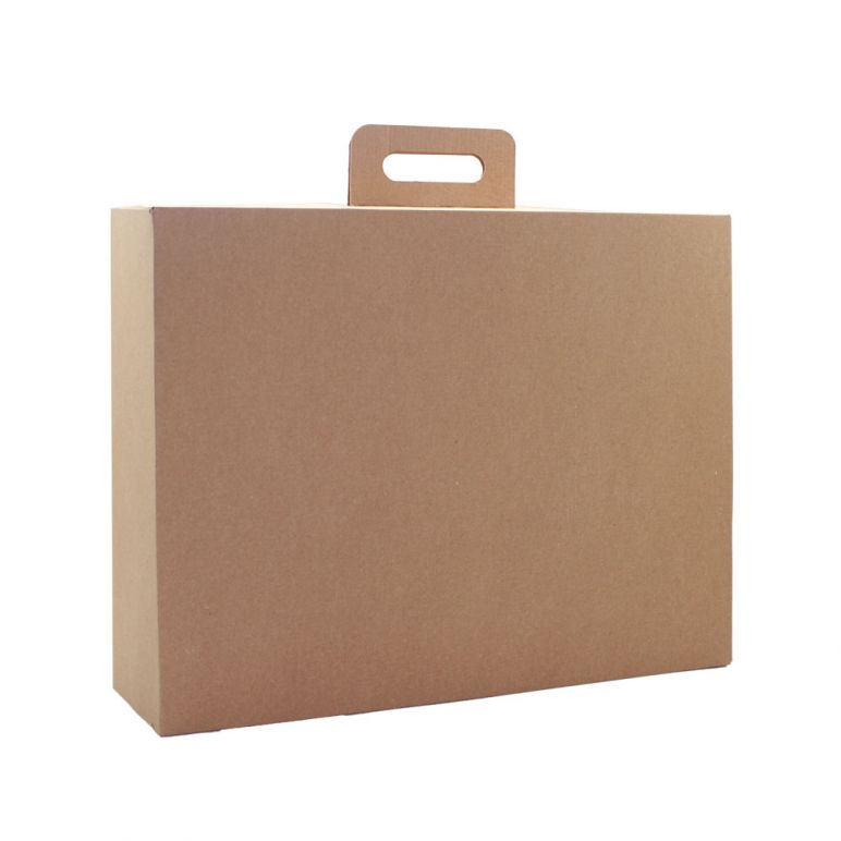 Taschentyp, Internet-Verkaufs- und Versandbox 24,5x24,5x11 cm