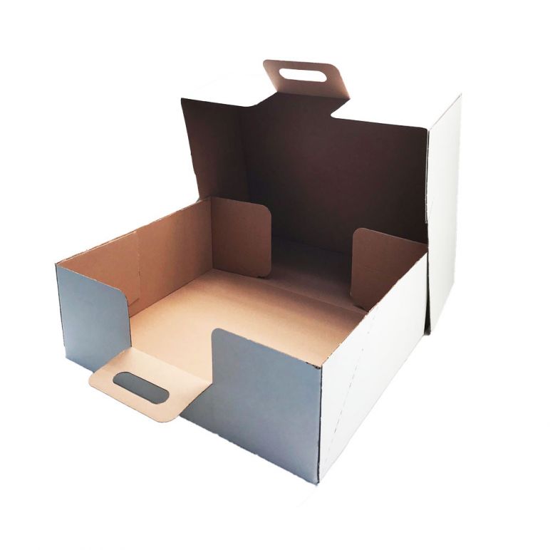 Taschentyp, Internet-Verkaufs- und Versandbox 19x16x9,5 cm