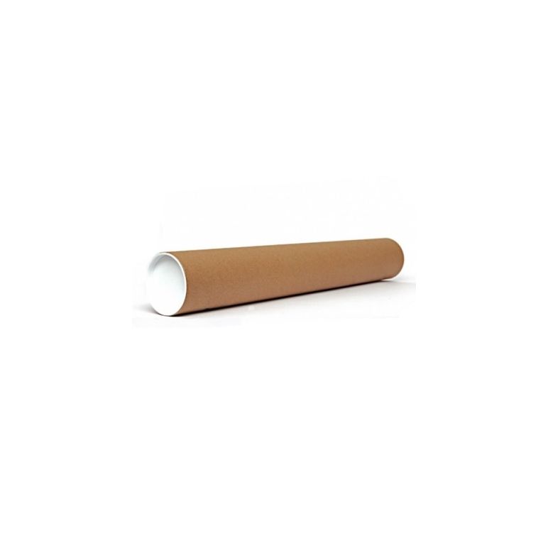 Tube cylindrique en carton 75x5 cm