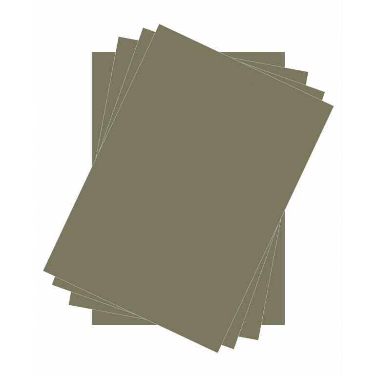 Donkergrijze kleur luxe karton - A4-formaat en 35x50 cm formaat