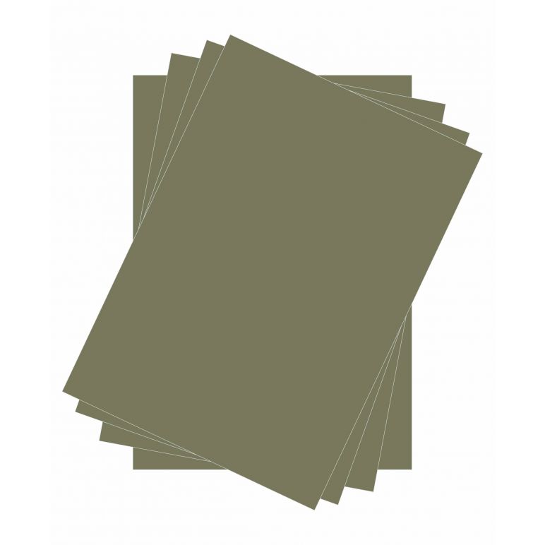 Cartoncino Lusso Colore Grigio Scuro - Formato A4 e formato 35x50 cm